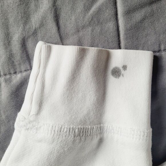 VTG Y2K Aeropostale White Full Zip Hoodie Women Large Spell Out Preppy Surf Flaw - Picture 6 of 8